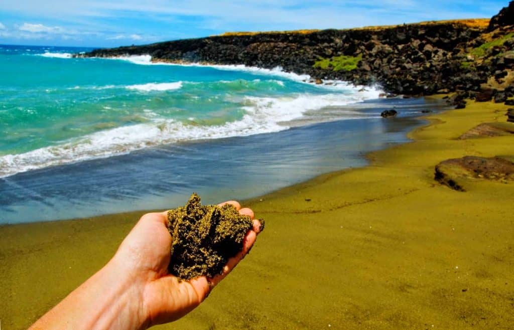 The Big Island's Green Sand Beach: A Geological Marvel