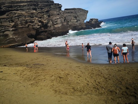 The Big Island's Green Sand Beach: A Geological Marvel