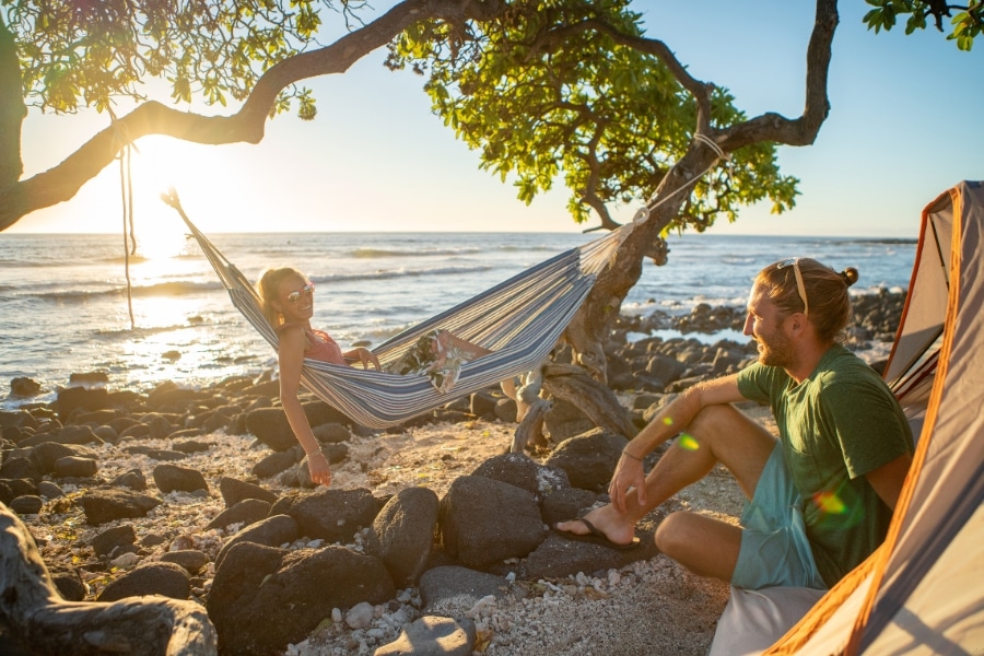 Camping Sites on the Big Island