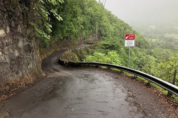 Dangerous Roads on the Big Island
