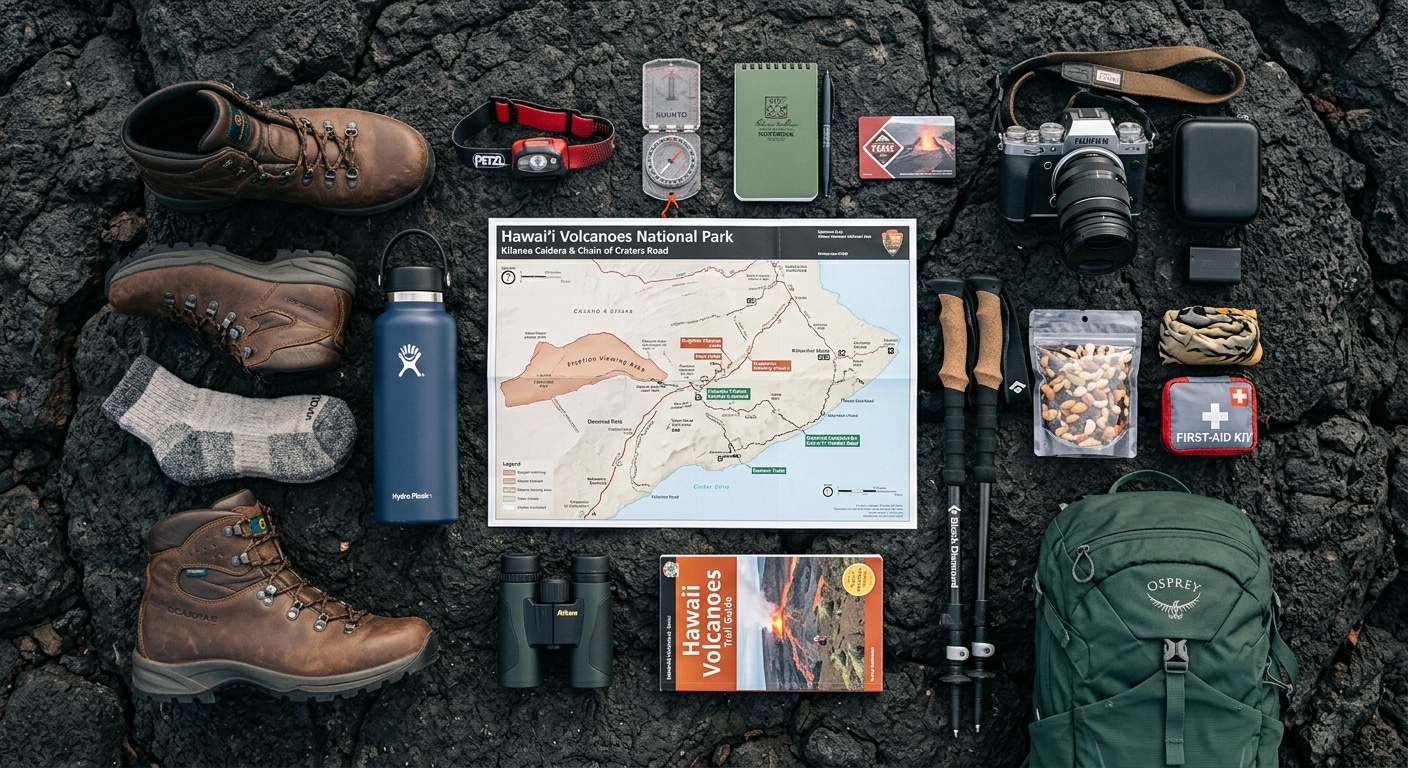 Accessing Hawai'i Volcanoes National Park During Active Eruptions