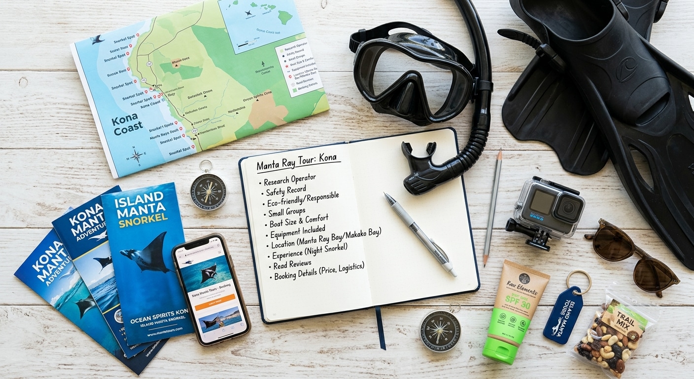 Choosing a Manta Ray Tour Operator
