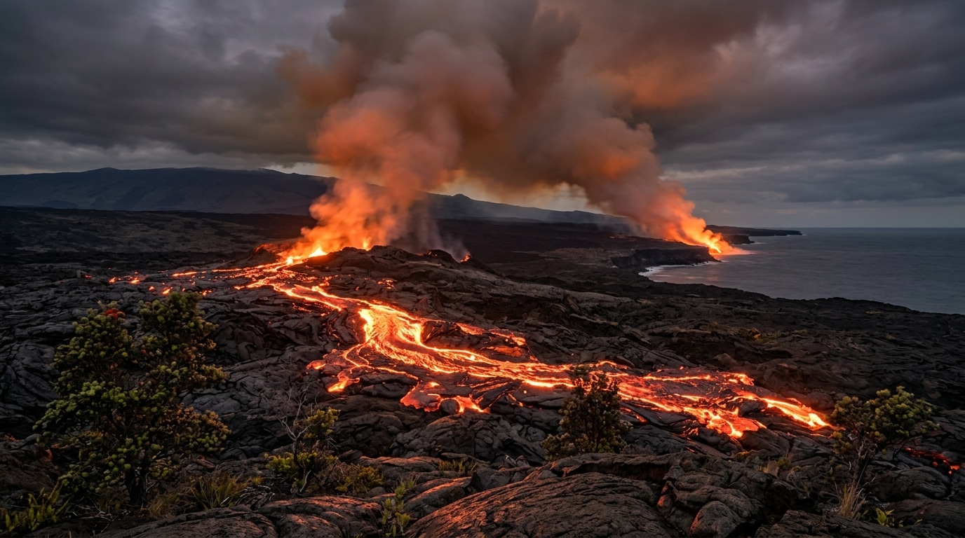 Kīlauea Volcano's Eruptive History and Recent Patterns