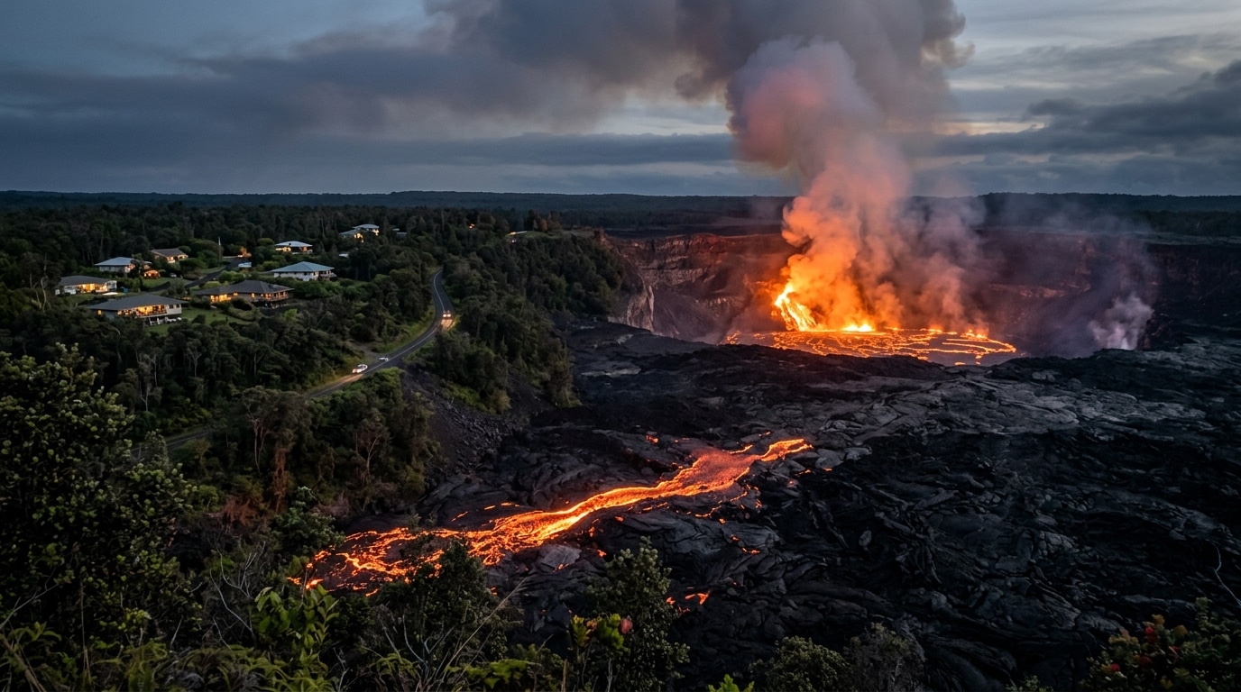 Living with an Active Volcano on the Big Island