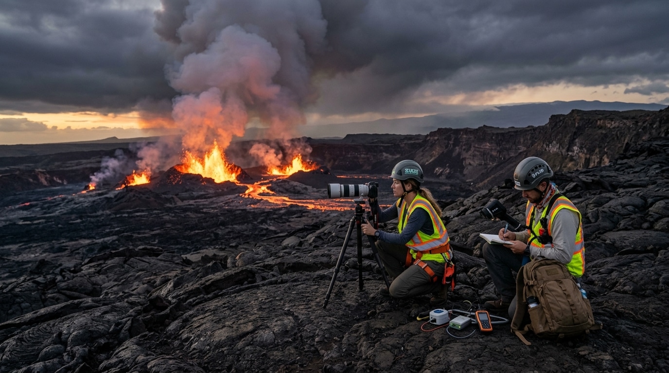 Research and Monitoring of Active Hawaiian Volcanoes
