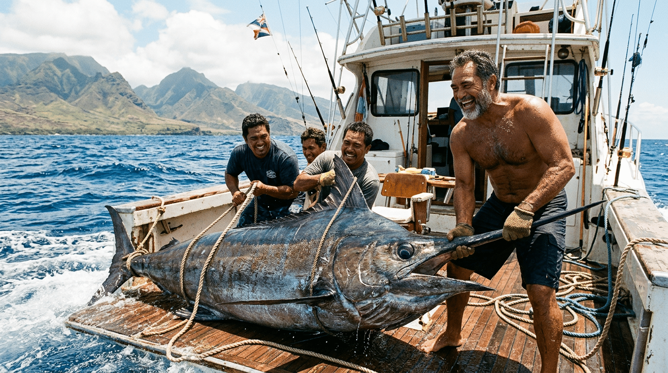 Landmark Catches in Hawaiian Fishing History